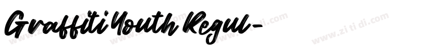 Graffiti Youth Regul字体转换